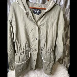 ANDY JOHNS SNAP FRONT RAIN JACKET